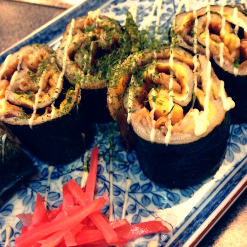 とん平のり巻き(鉄板焼き・お好み焼き 味一)