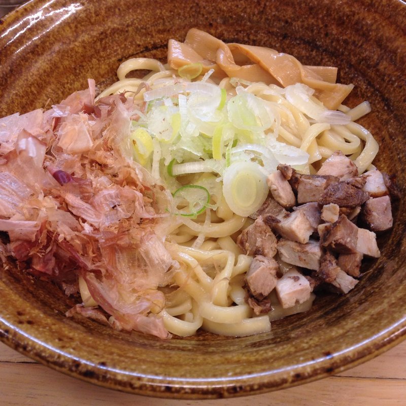 油そば（平打ち）(めん処 麒麟児 KIRINJI)