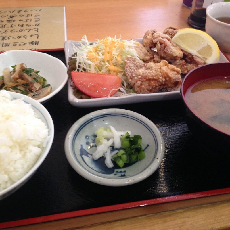 からあげ定食(地産おうえん 枚方もりもり亭)