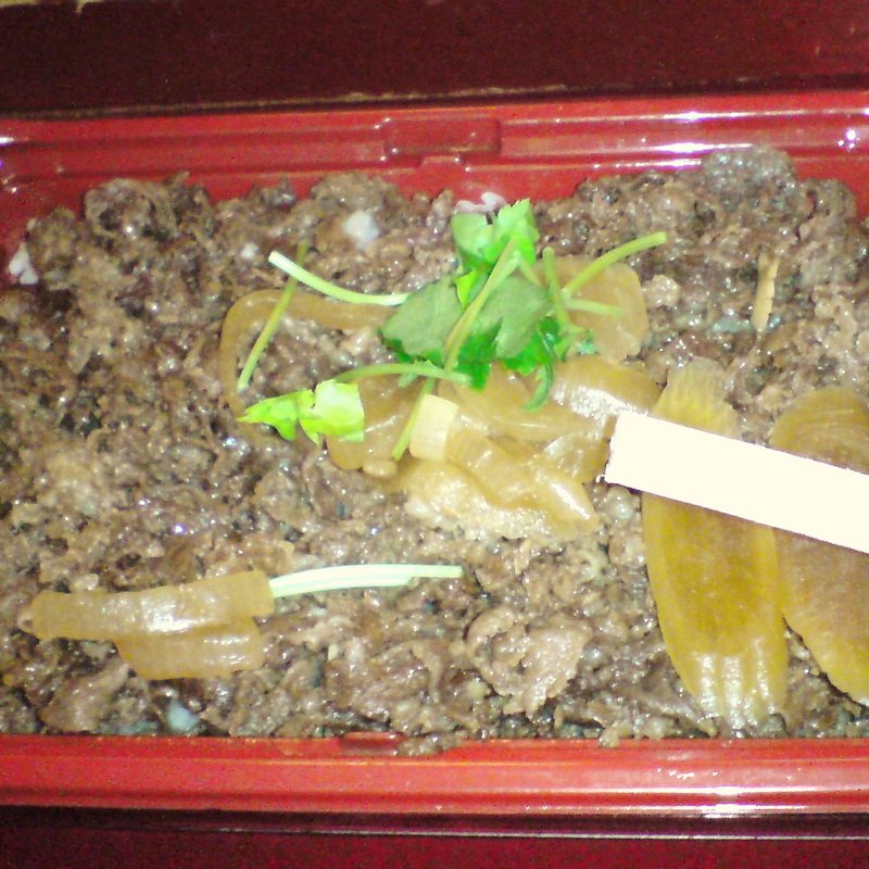 黒毛和牛すき重弁当(お肉の専門店スギモト 東武池袋店)