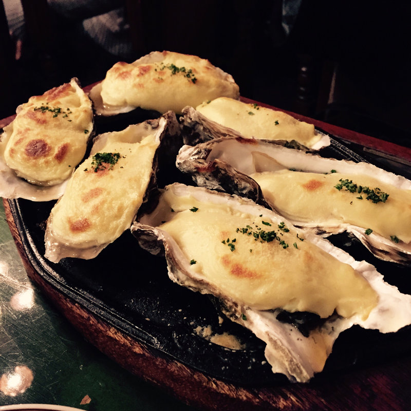 牡蠣のコキュール(パテカトル・ボラーチョ)