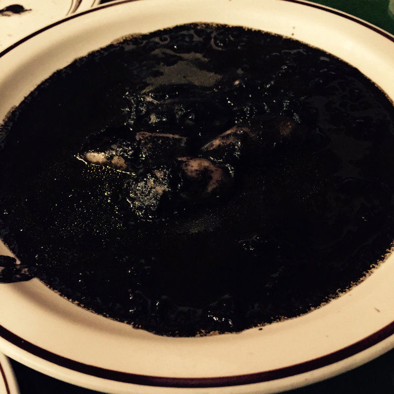 イカの墨煮(BORRACHO)