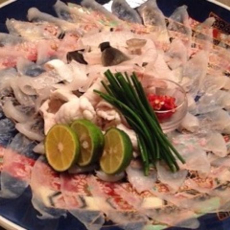 ふぐさし(元淳 （もとじゅん）)