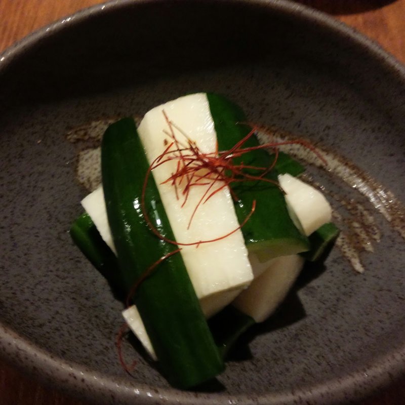 長芋ときゅうりの浅漬(中山商店)