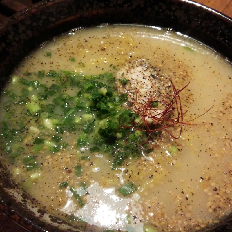 本気の鶏ラーメン(中山商店)