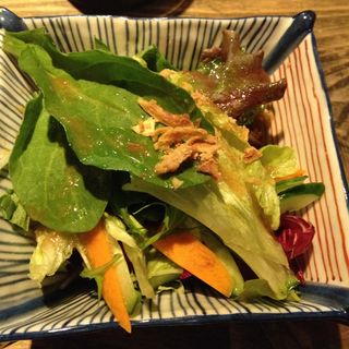 野菜サラダ(十二社通り 地鶏焼とりや)