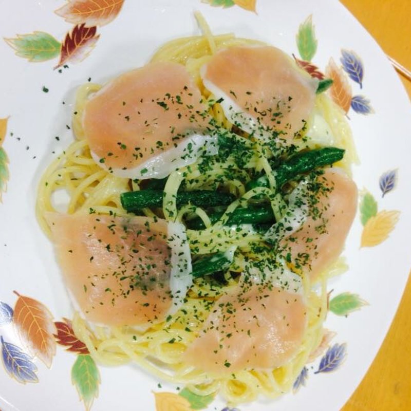 生ハムとモッツァレラのパスタ(ナミキ （NＡＭＩＫＩ）)