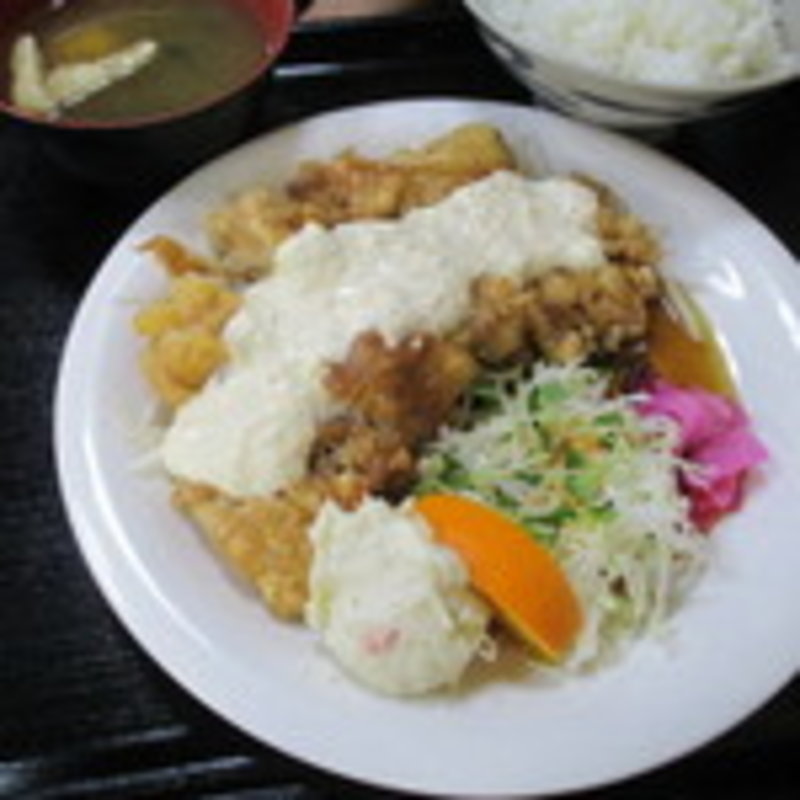 チキン南蛮定食(朝昼晩)