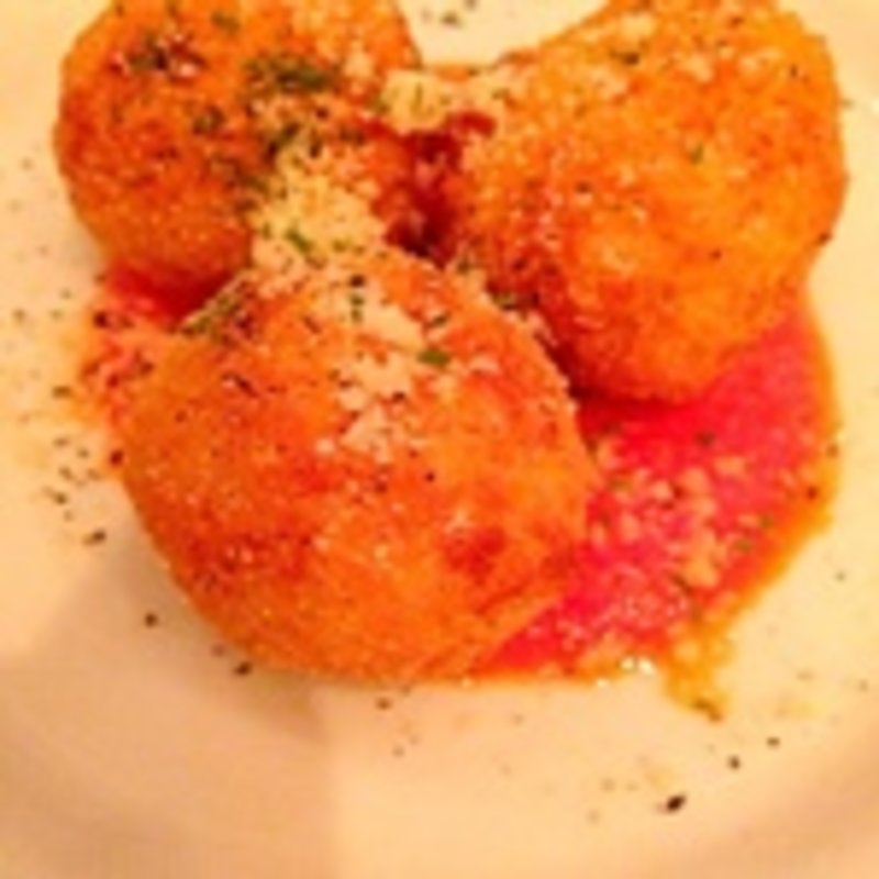 モッツアレラの入ったクリームライスコロッケ(パッパトリア （Pappa Toria）)