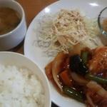 海老と野菜のチリソース炒めランチ
