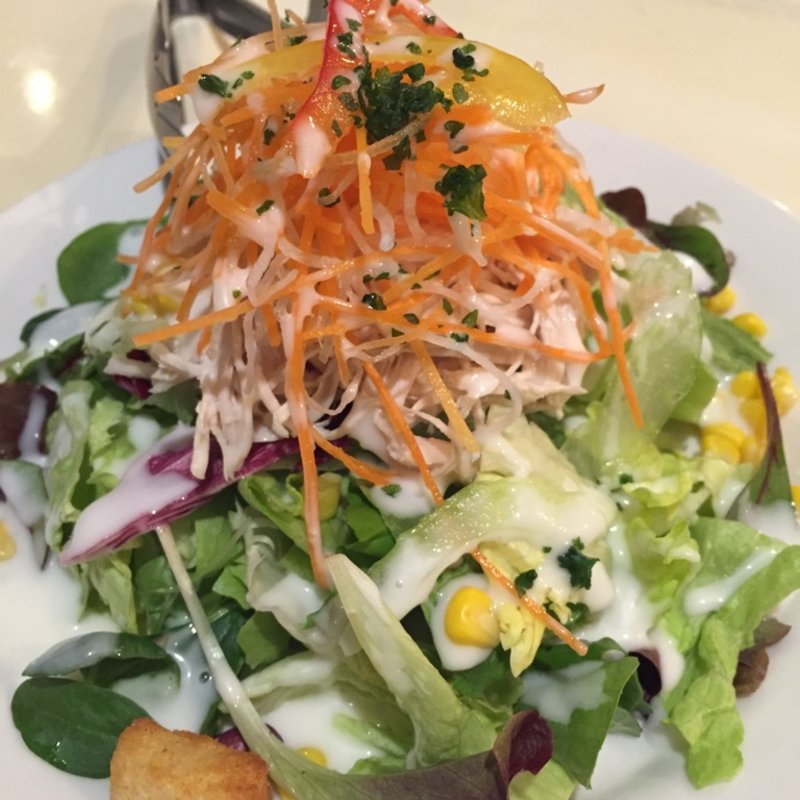 チキンサラダ(キッチン カフェ クランボン)