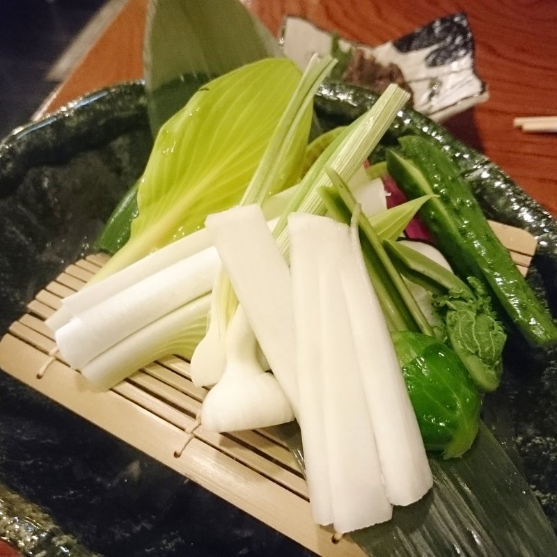 春野菜盛り合わせ(手打ちそば 吉仙（きちせん）)