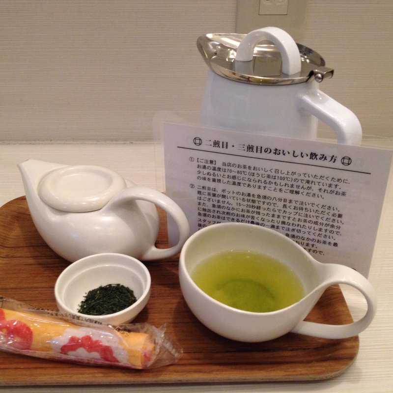 MARUFUJI高級初摘み煎茶(MARUFUJI CAFE 天王寺北口店)