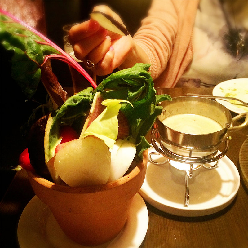 三浦野菜のバーニャカウダ(INDIGO)