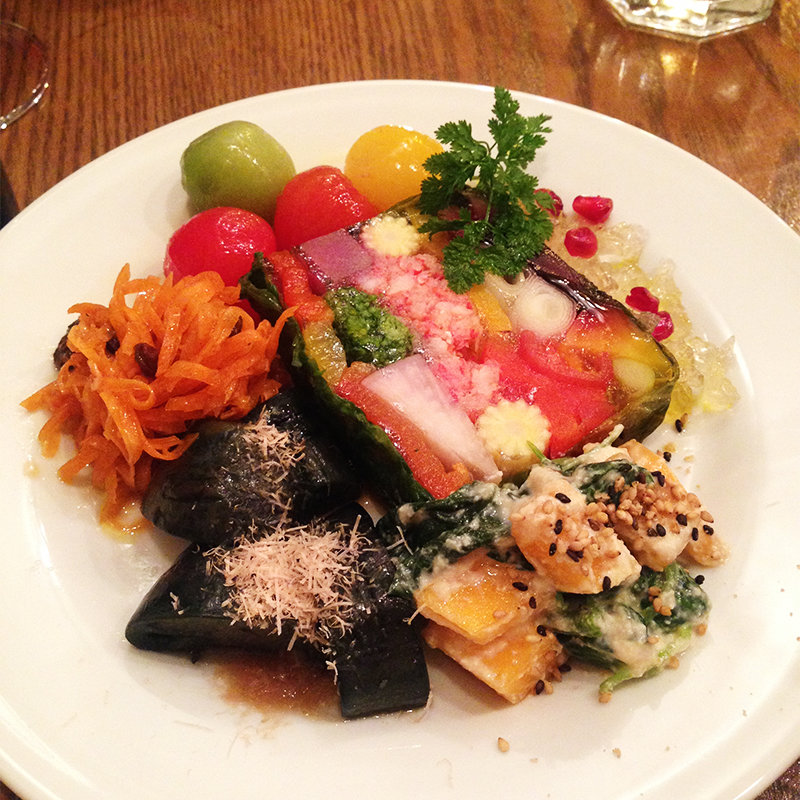 季節野菜の盛り合わせ(日仏バル LEVEL神楽坂)