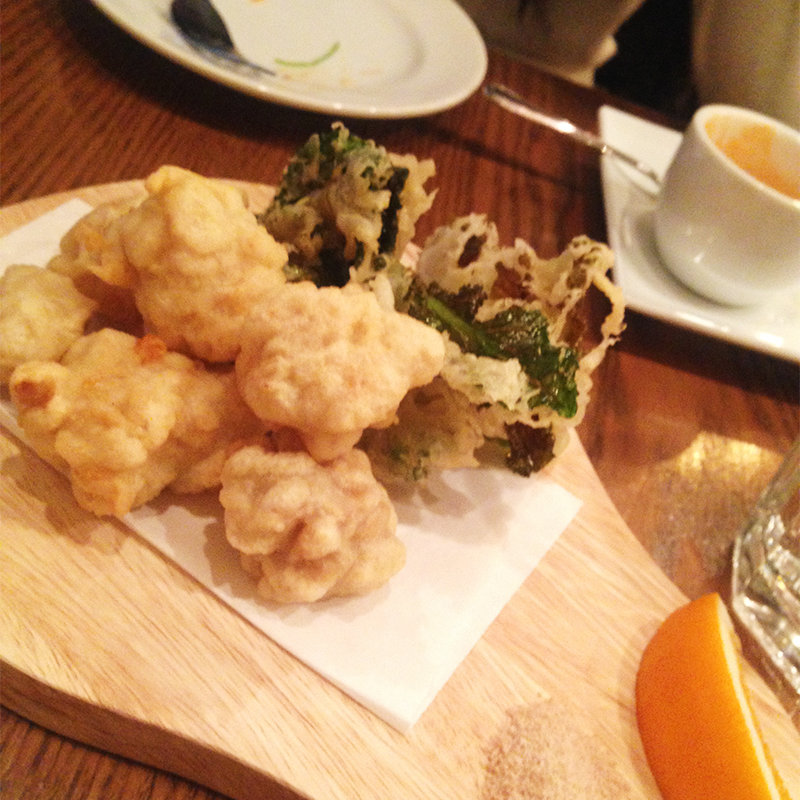 白子のフリット(日仏バル LEVEL神楽坂)