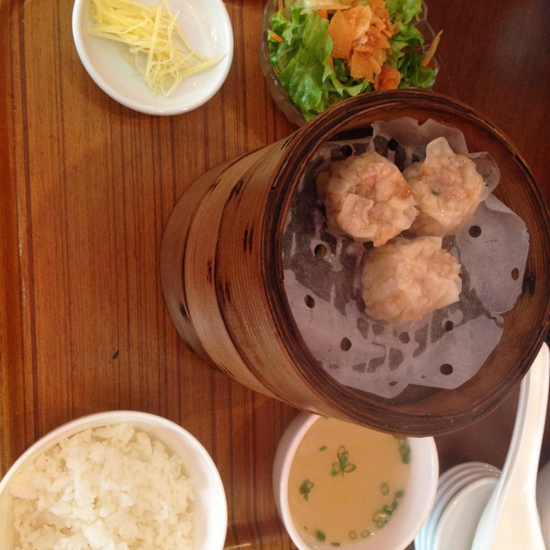三段せいろ定食(点心屋台 餃包 六本木店 （ギョーパオ）)