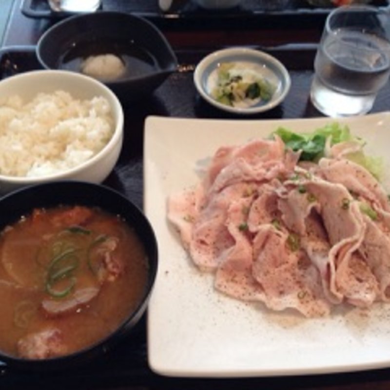 しゃぶしゃぶランチ(にんぎょう町　谷崎)