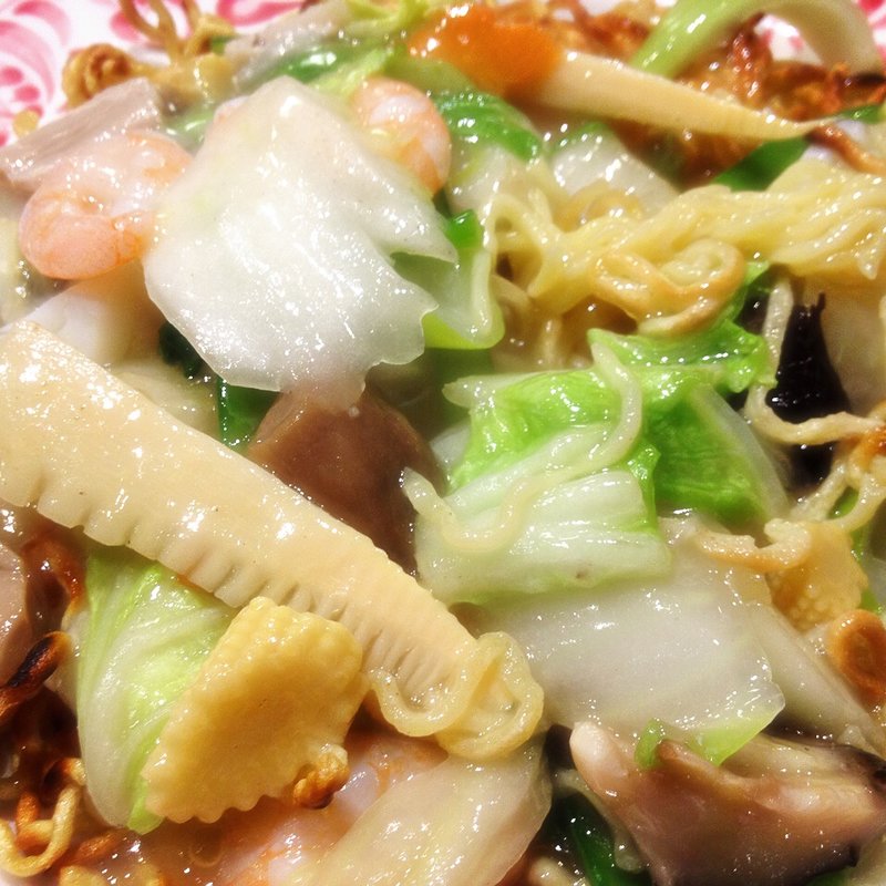 海鮮あんかけ焼きそば(阿里山)