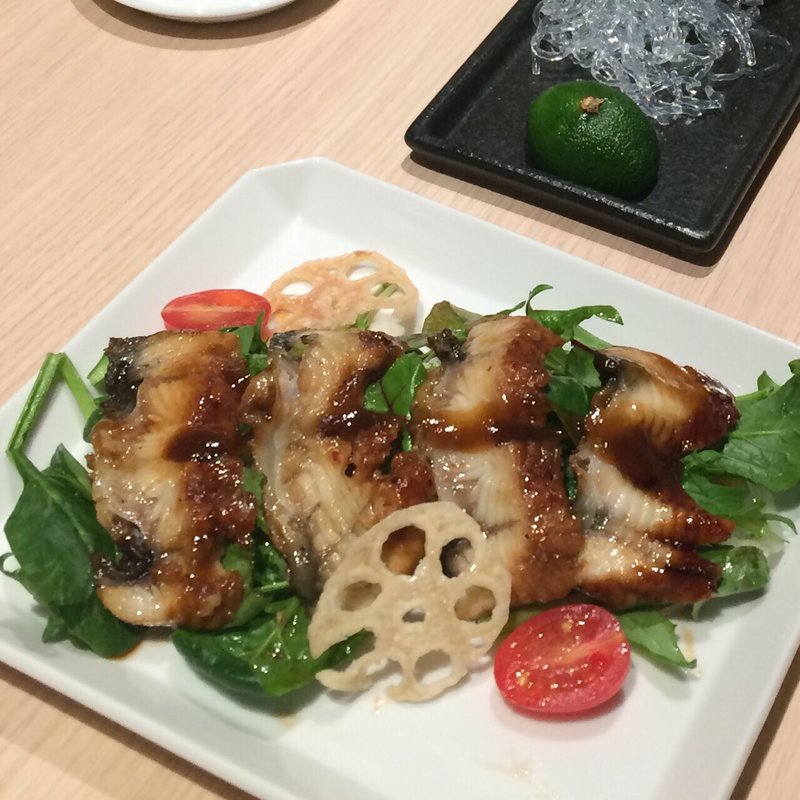 うなぎのバルサミコ風味(七海の幸 鮨陽)