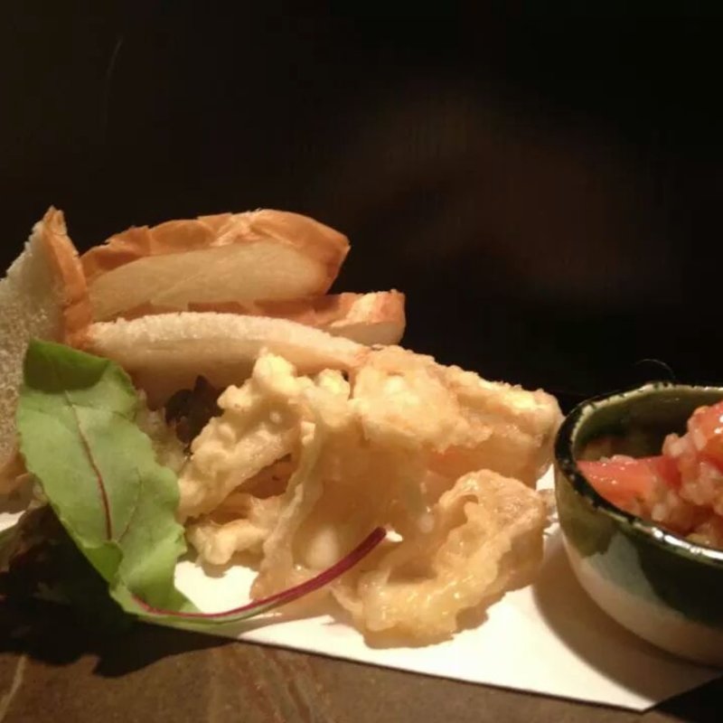 カマンベールチーズの天ぷら(すず)