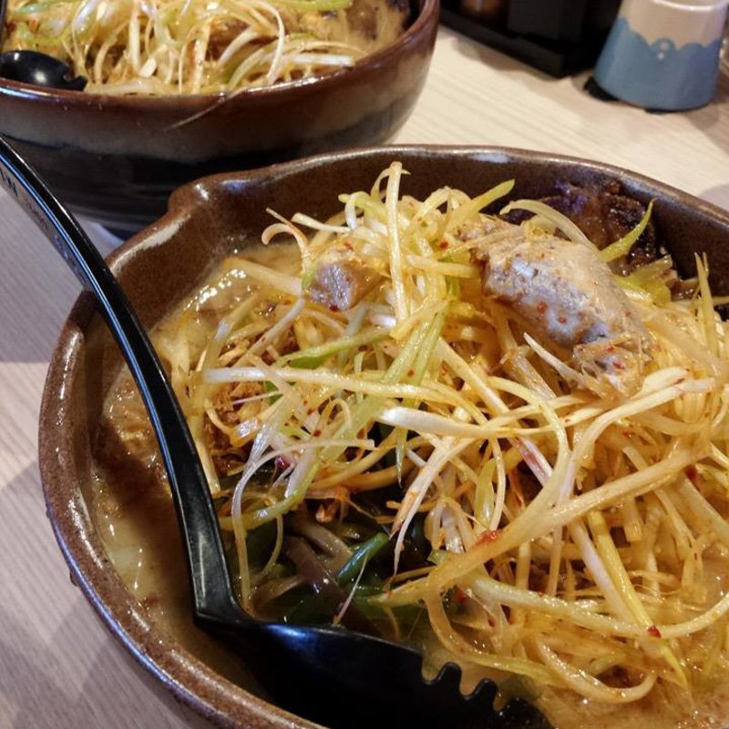 味噌漬け炙りチャーシュー麺(蔵出し味噌 麺屋壱正 小牧本店)