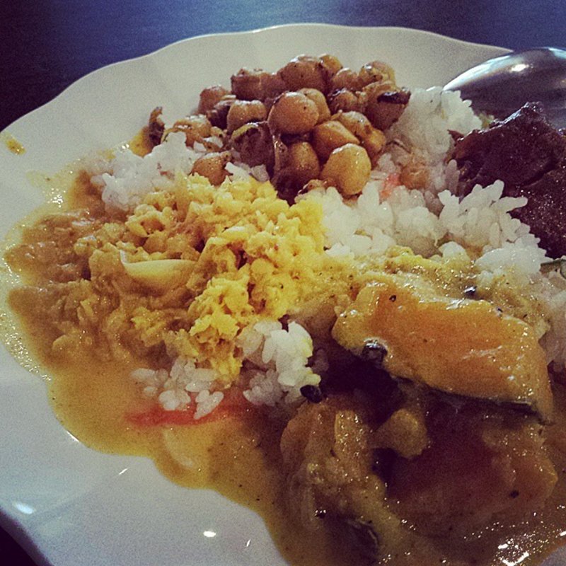 ランチセット(ミヒリランカカフェレストラン)