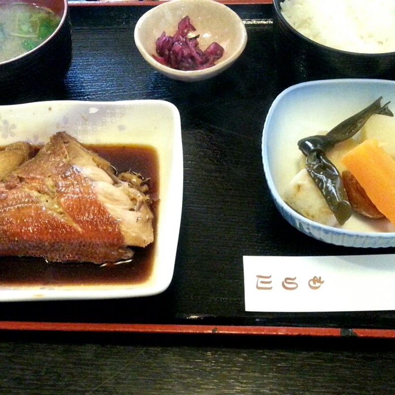 本日の魚定食(食堂もり川 （もりかわ）)