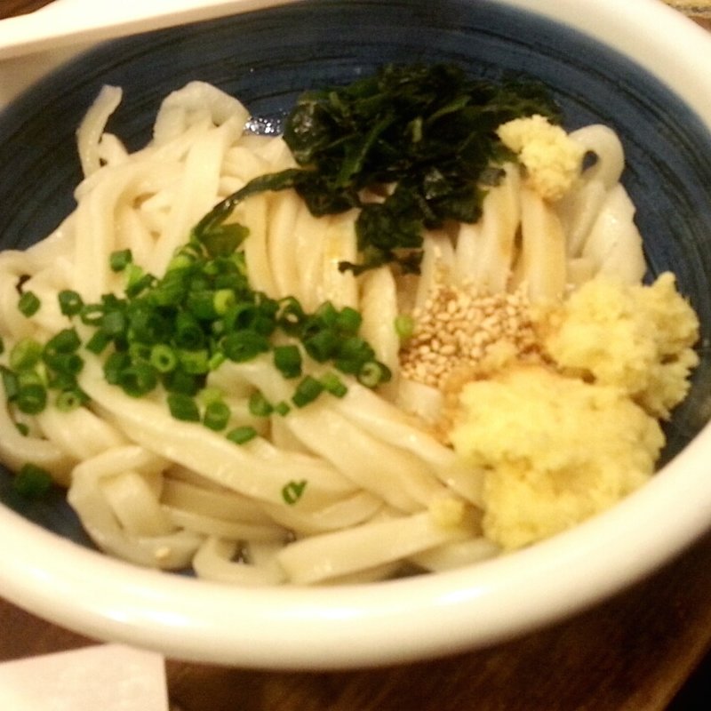 すだち醤油うどん(こくわがた )