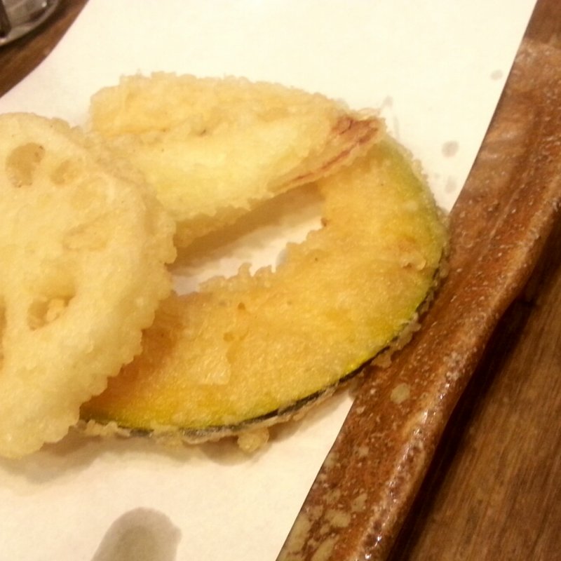 レンコンとカボチャ(こくわがた )