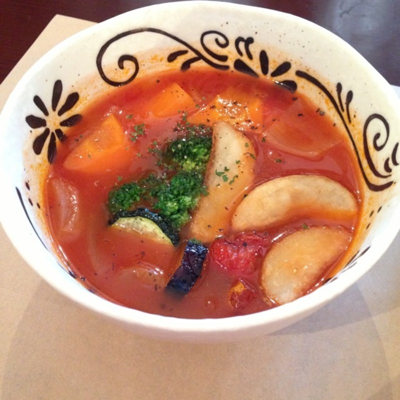 ミネストローネ(懐石cafeむくの木)