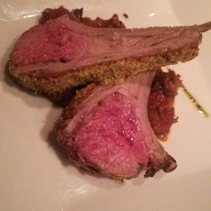 アニョーロティ（仔羊のロースト）(ビストロ・シャンパーニュ)