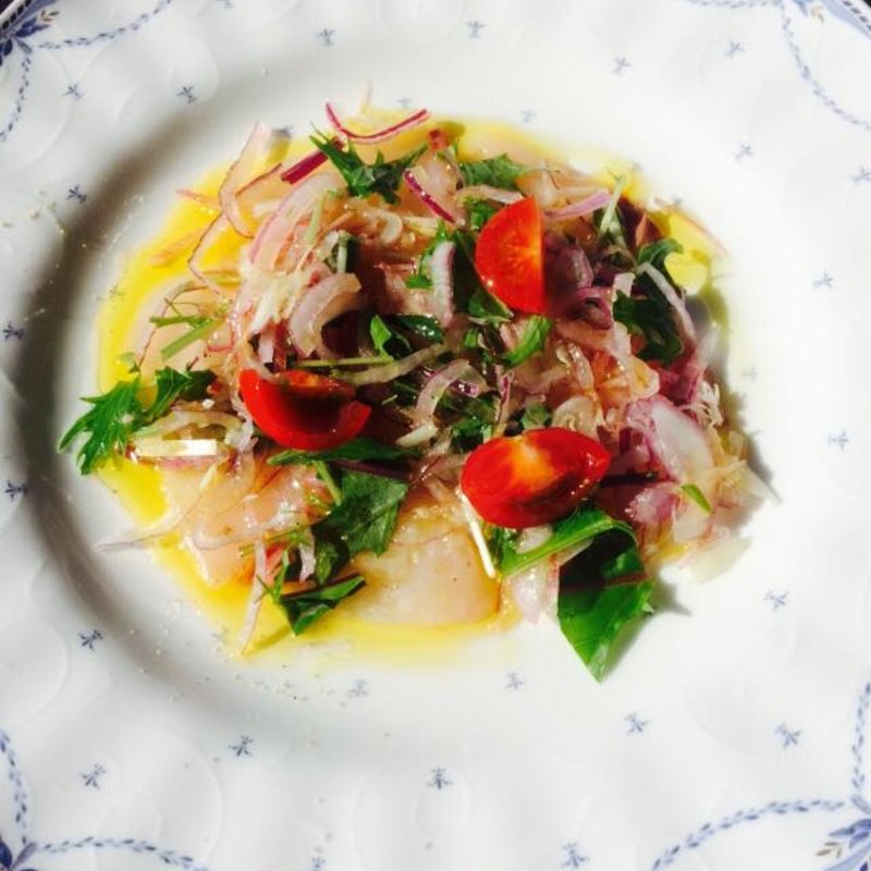 鮮魚のカルパッチョ(リビエラ グランブルー （Riviera Grand Blue 【旧店名】グランブルー・オチアイ）)