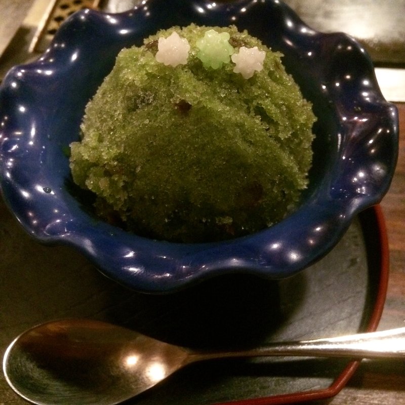 抹茶シャーベット(喜の屋 （きのや）)