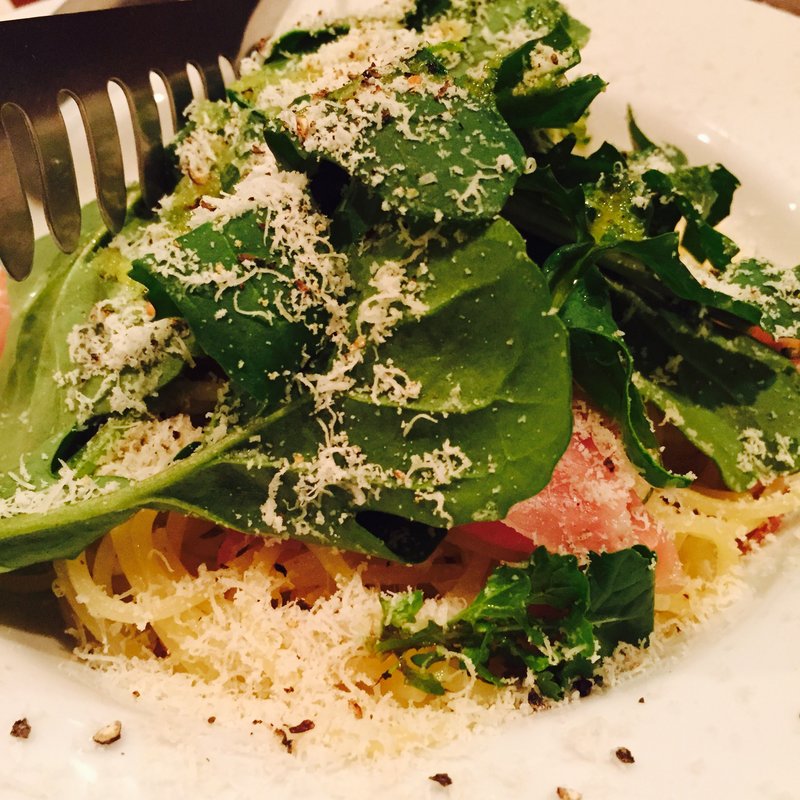 生ハムのペペロンチーノ(ritmo)