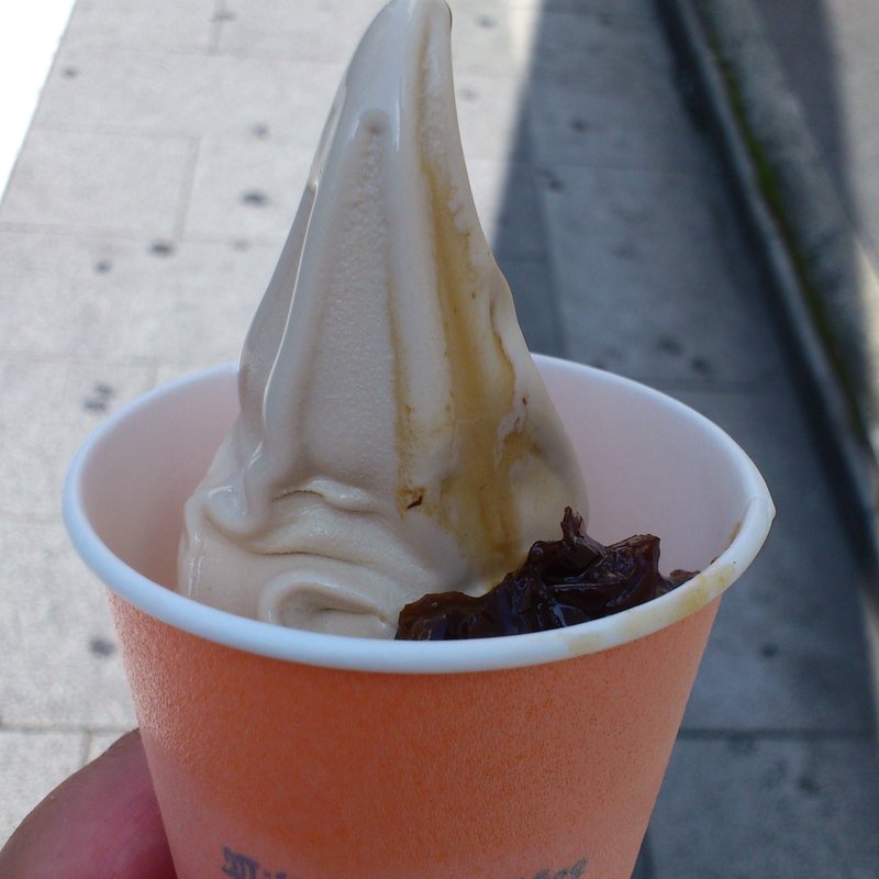 モカソフト　（持ち帰り・カップ）(ミカド珈琲 日本橋本店)