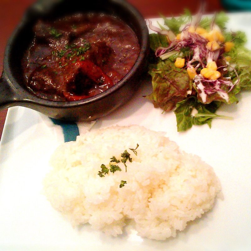 特製牛肉リブフィンガー赤ワイン煮（ランチ）
