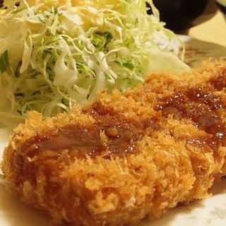 ロースカツ定食(れんが亭)