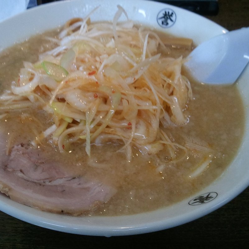 辛ネギみそらーめん(こってりらーめん誉)