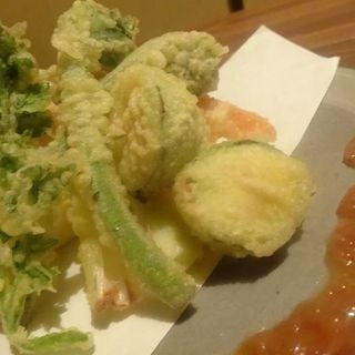 野菜の天ぷら(すず)