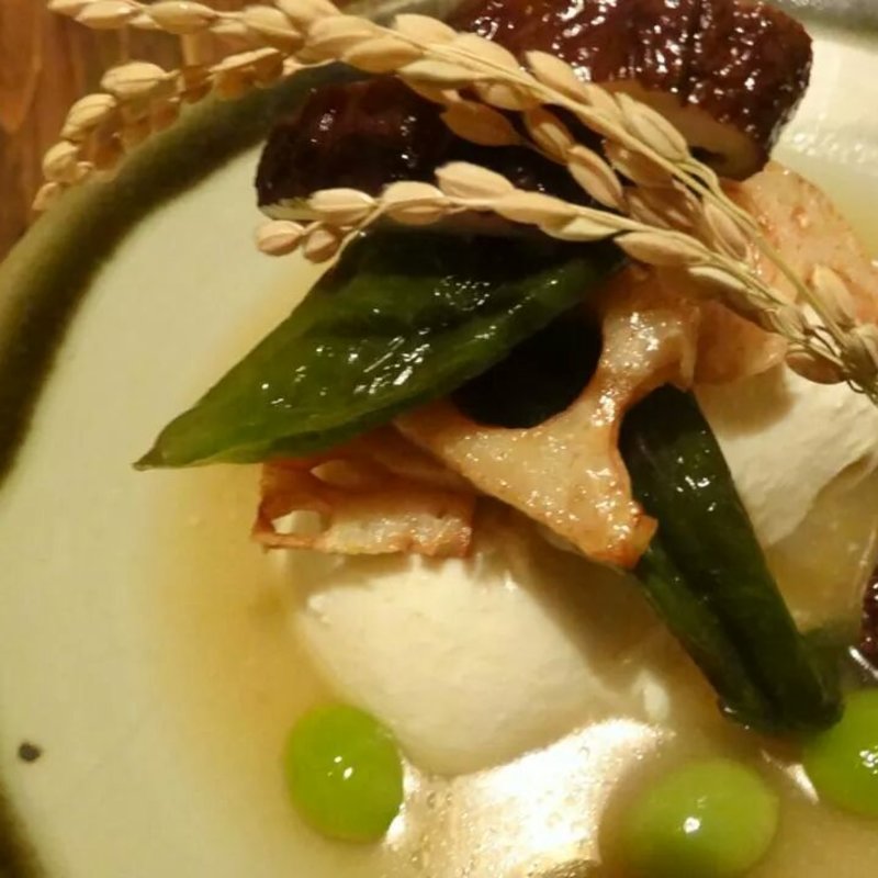 唐辛子と旬の野菜あげひたし冷奴(すず)