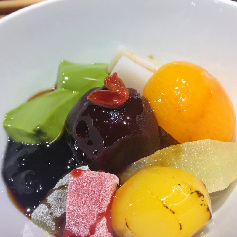 あんみつ（お茶付き）(船橋屋 コレド室町店)