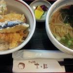 ミニ天丼とおそばのセット