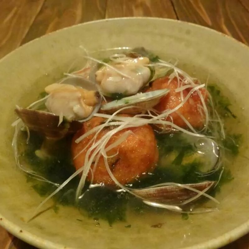 あさりとエビのレンコンまんじゅう(すず)