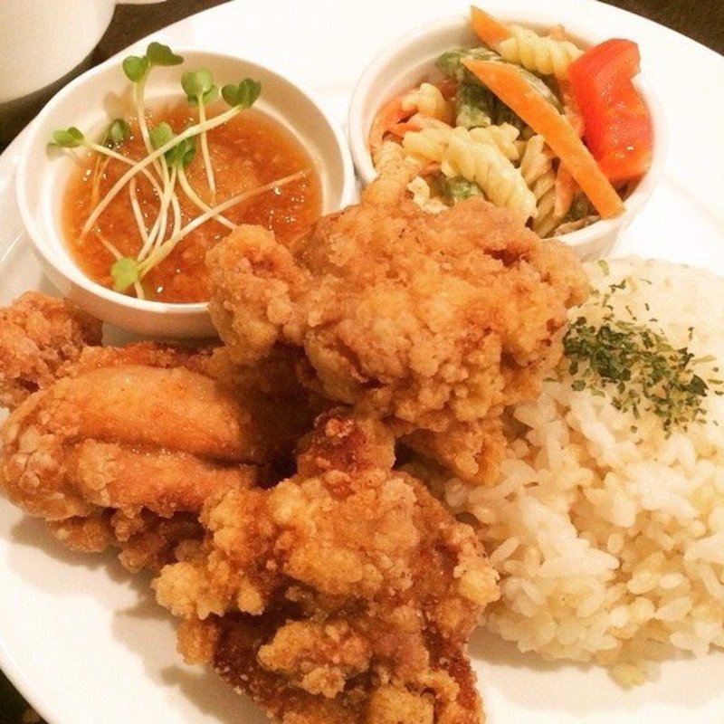 唐揚げランチ(705cafe)