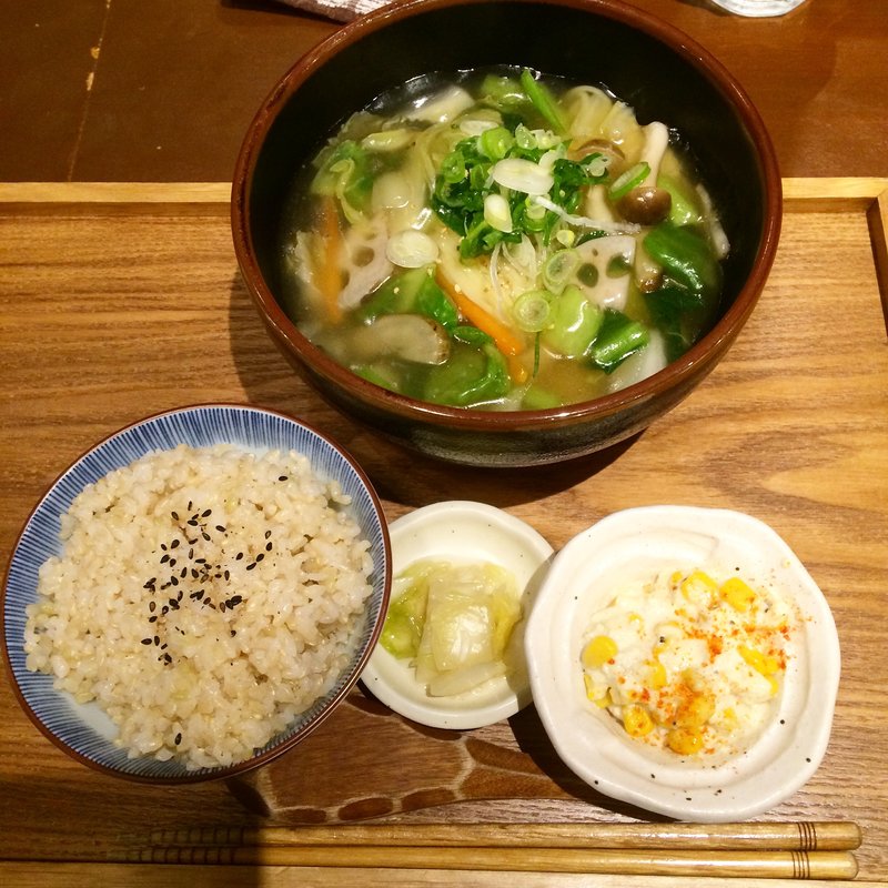 あんかけラーメン Mサイズ(ムモクテキカフェ （mumokuteki cafe）)