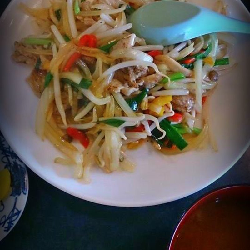 ニラもやし定食(にっこう亭 )