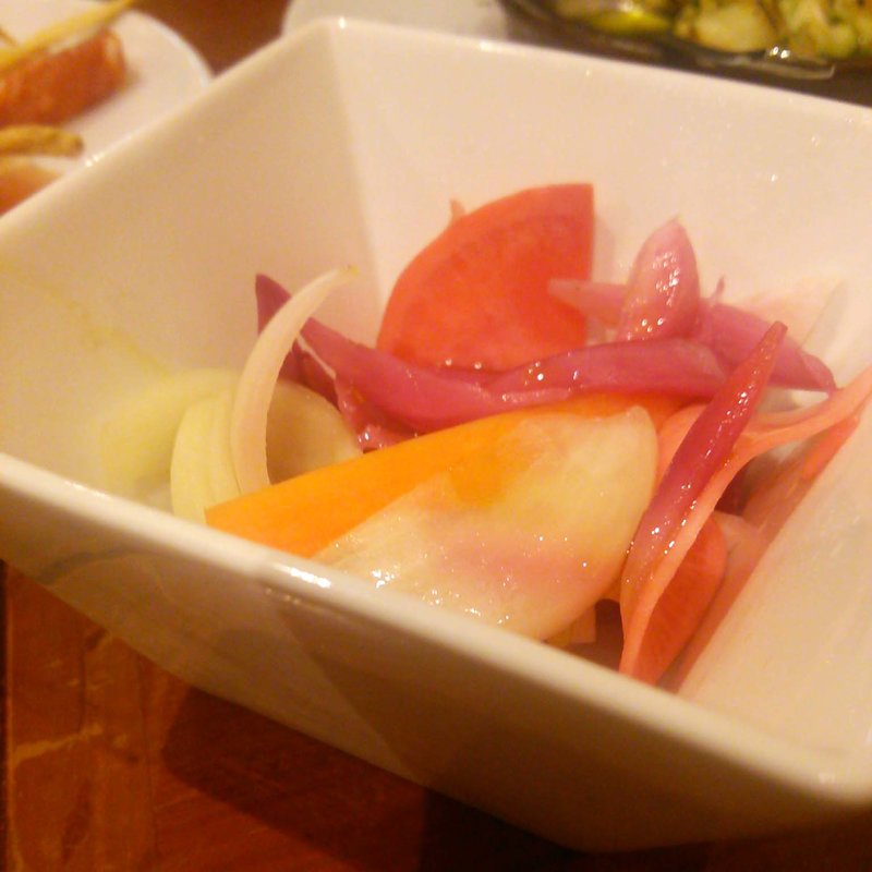 自家製ピクルス盛り合わせ(カリーナ カリーナ)