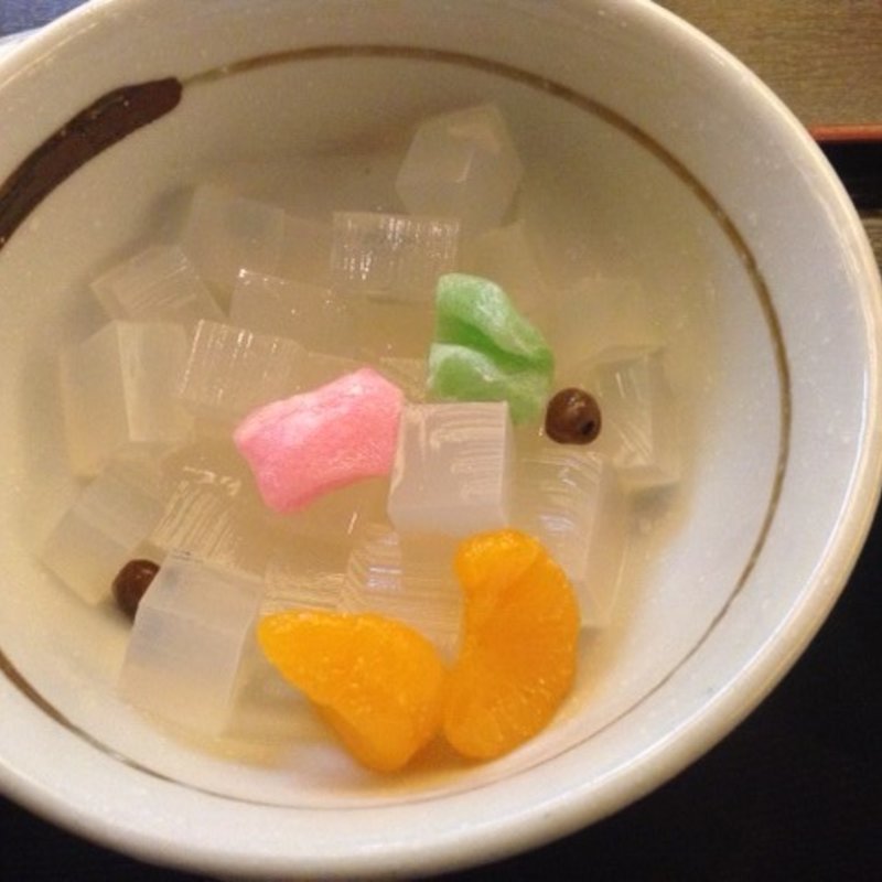 みつ豆(甘辛茶寮)