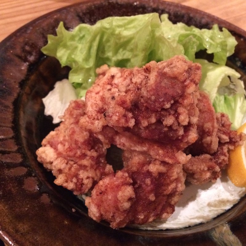 地鶏の唐揚(神力 )